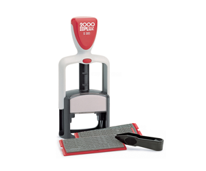 Stamp Print Kit S 300 8 Line Black/Red