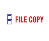 FILE COPY Color Red/Blue