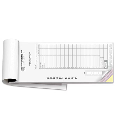 Deposit Ticket Books - Maximum Entry Format- 2-Part, Free Shipping