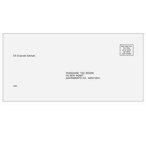 Estimate Envelope - California Corporate