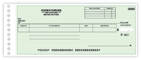 Compact General Expense Check