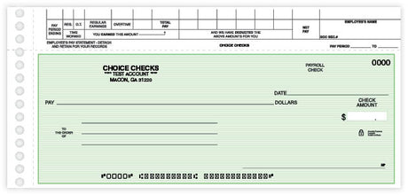 Topwrite Payroll Check