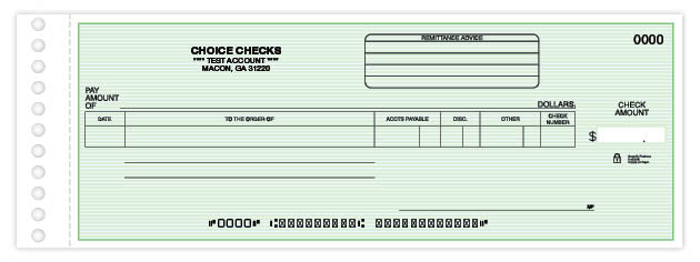Accounts Payable Check