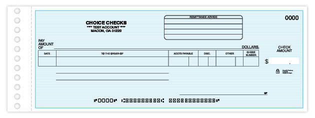 Accounts Payable Check