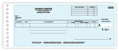Accounts Payable Check
