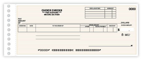 Accounts Payable Check