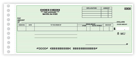Accounts Payable Check
