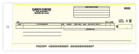 Payroll/General Disbursement Center Check-Carbon