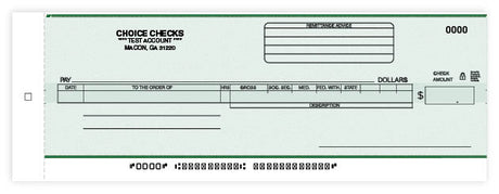 Payroll/General Disbursement Center Check-2 Part