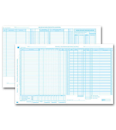 Combo Payroll and Disb Computer Input Journal - Choice Checks