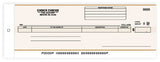 Cash Disbursement Center Check - Carbon
