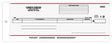 Gray Cash Disbursement Center Check - 2-part one-write check