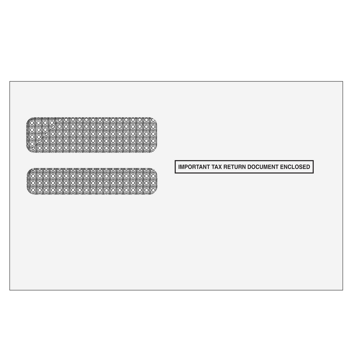 Form 1095 Double Window Envelope (for Inserting Equipment) - 500 Qty
