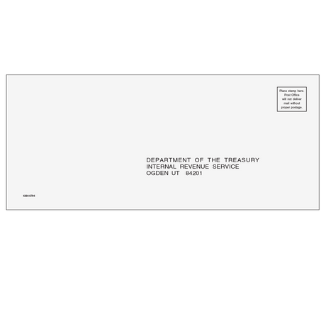 1040, 1065, 1120, 1120-S Envelope tax form envelope or kit product image