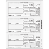 Form 1099-G Certain Government Payments - Copy B Recipient - 25 Qty