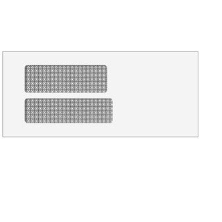 #9 Double Window Invoice Envelope (Moisture Seal) - 500/Box