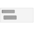 #9 Double Window Envelope (Moisture Seal)