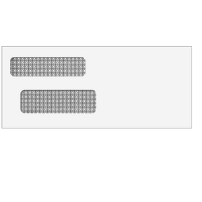 #9 Double Window Envelope (Moisture Seal)