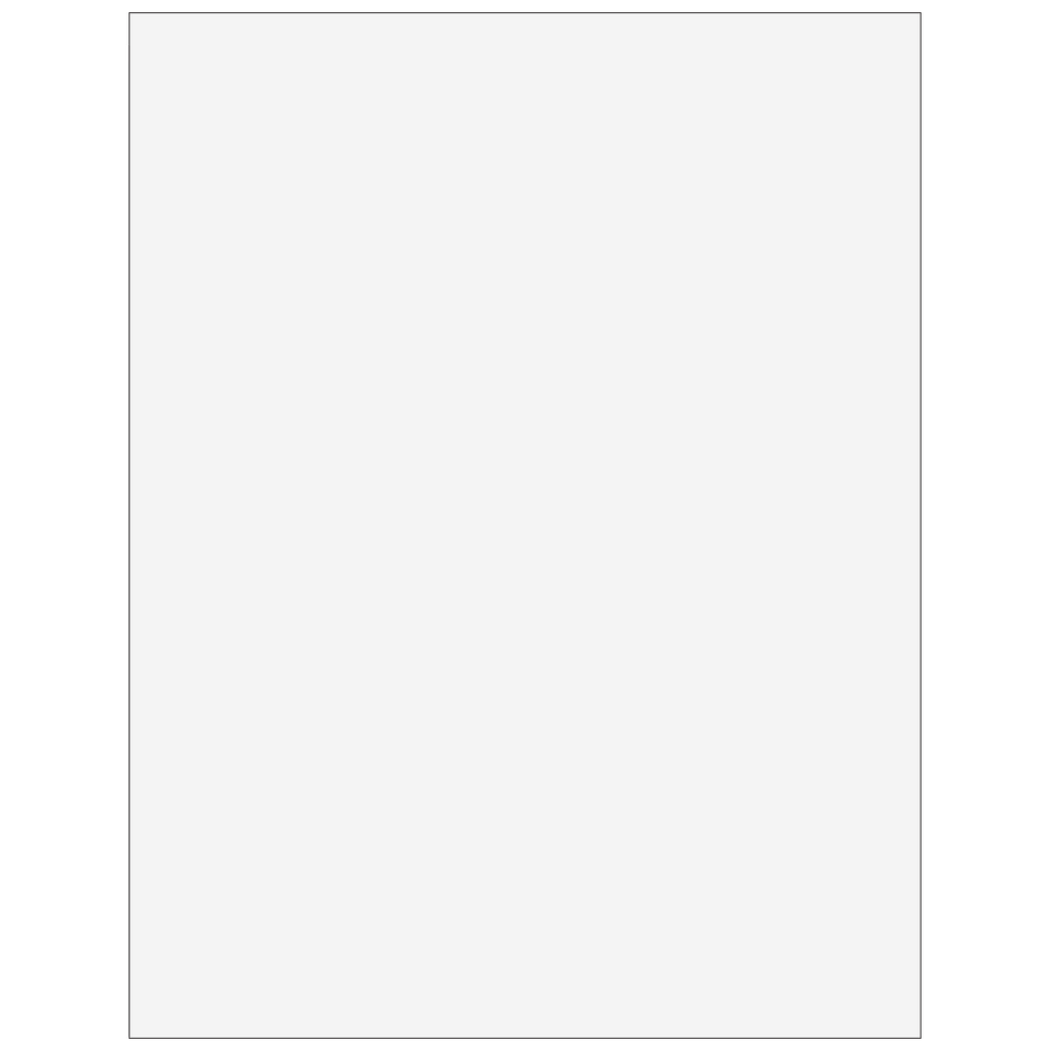 1099/5498 Blank Cut Sheet (LJH2500) - 500 Qty