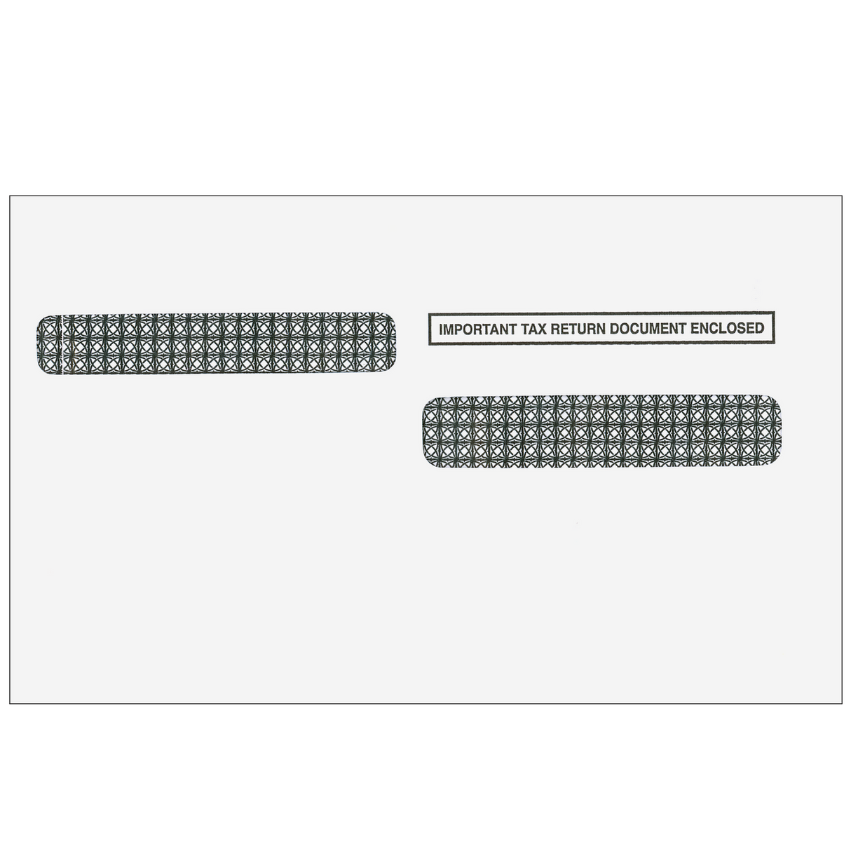 4up W-2 Double Window Envelope - Alternate Version - 25 Qty