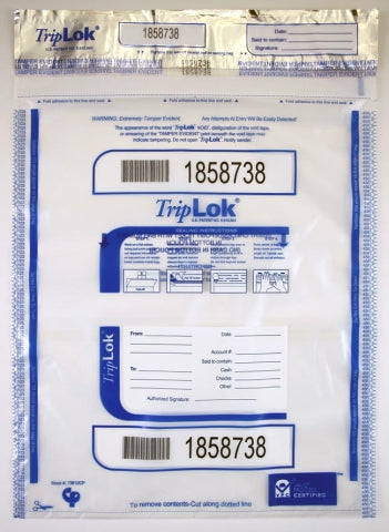TripLok Bag 12 x 16 / Clear 100 - Choice Checks
