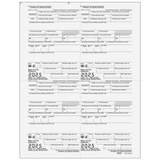 Form W-2 4up Quadrant Employer Copy 1/D