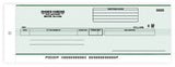 Cash Disbursement Center Check Carbon
