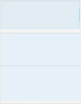 Lattice Blank Business Checks on Top - Lattice Blue