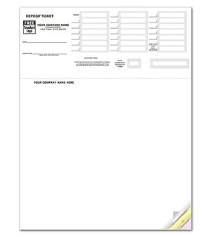Quickbooks Deposit Slips