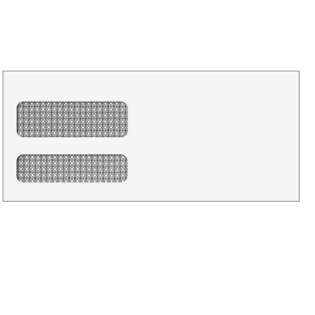 #10 Double Window Envelope (Moisture Seal)