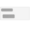 #9 Double Window Envelope (Moisture Seal)
