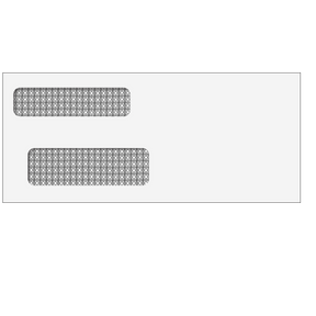#9 Double Window Envelope (Moisture Seal)
