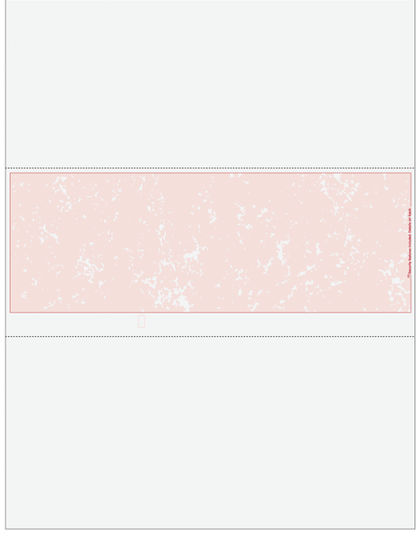 Marble Burgundy Blank Business Check In Middle