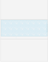 Marble Teal Blank Business Check In Middle