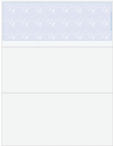 Marble Blue Blank Check on Top