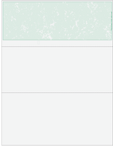Marble Green Blank Business Check on Top