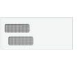 #10 Double Window Envelope (Moisture Seal)