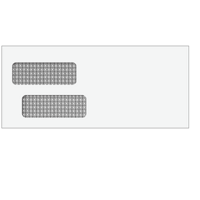 #10 Double Window Envelope (Moisture Seal)