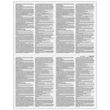 Form W-2 - 4up Quadrant (Instructions on all panels)