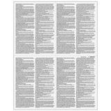 Form W-2 - 4up Quadrant (Instructions on all panels)