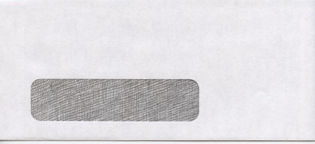 WINDOW SIDE SEAM IMPRINT 8-7/8 X 3-7/8  24# WH WOVE/COMMERCIAL - Choice Checks