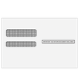 1095 Double Window Envelope (Self Seal)