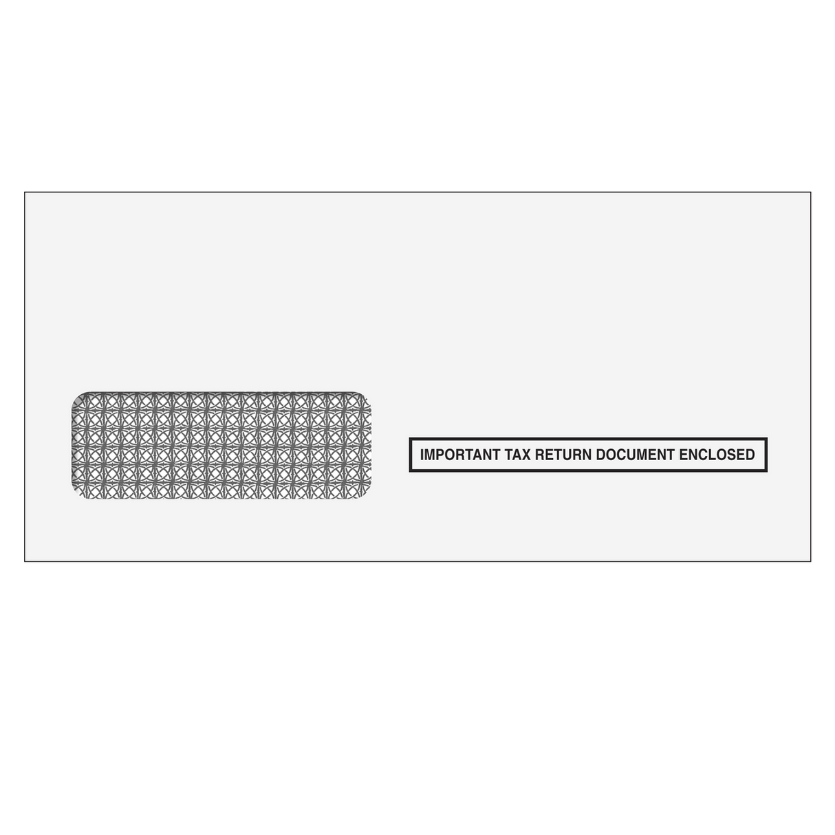 3up 1099 Single Window Envelope (Moisture Seal) - 25 Qty