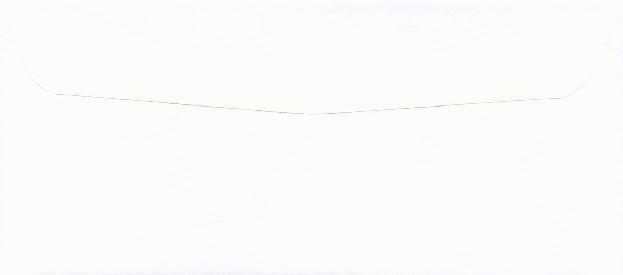 DBL WINDOW ENV/PEGBD PLAIN 7-7/8 X 3-1/2 24# WH WOVE/VERIBEST - Choice Checks
