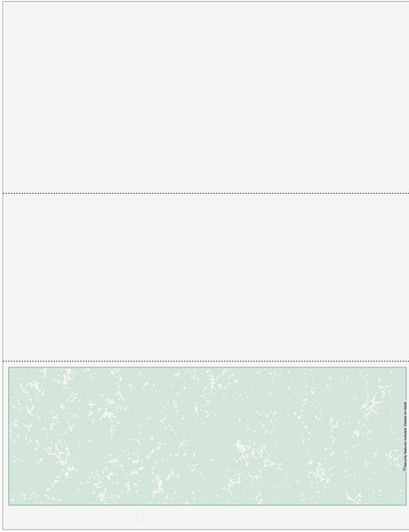 Marble Blank Business Checks on Bottom - Better Security
