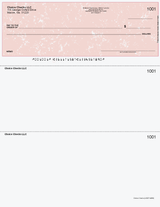 Marble Imprinted Business Check Top - Better Security