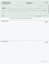 Marble Imprinted Business Check Top - Better Security