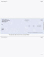 Marble Blue Imprinted Business Checks in Middle - Better Security