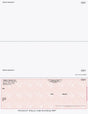Marble Imprinted Business Check on Bottom - Good Security – Burgundy