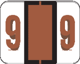 W-3300 Series, TAB, Compatible Numeric Roll Labels